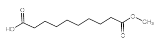 癸二酸单甲酯结构式
