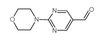 2-Morpholinopyrimidine-5-carbaldehyde Structure