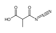 methyl-malonic acid-monoazide Structure