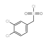 (3,4-二氯苯基)甲烷磺酰氯结构式