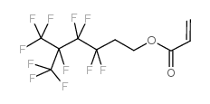 2-(全氟-3-甲基丁基)乙基丙烯酸结构式