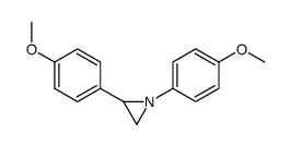 1,2-bis(4-methoxyphenyl)aziridine结构式
