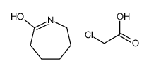 azepan-2-one,2-chloroacetic acid结构式