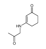 3-((2-oxopropyl)amino)cyclohex-2-en-1-one结构式