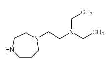 N-[2-(1,4-二氮杂环庚烷-1-基)乙基]-N,N-二乙胺结构式