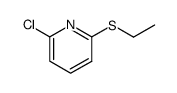 2-chloro-6-ethylsulphenylpyridine结构式