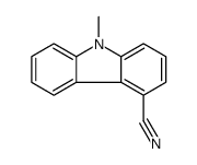 9-methylcarbazole-4-carbonitrile Structure