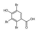 2,3,5-tribromo-4-hydroxybenzoic acid Structure