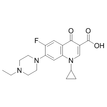Enrofloxacin structure