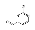 2-氯嘧啶-4-甲醛结构式