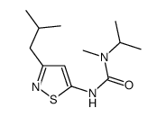 1-methyl-3-[3-(2-methylpropyl)-1,2-thiazol-5-yl]-1-propan-2-ylurea Structure