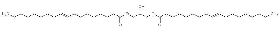 1,3-Dielaidoyl Glycerol Structure