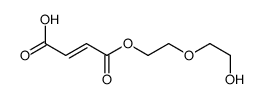 (Z)-4-[2-(2-hydroxyethoxy)ethoxy]-4-oxobut-2-enoic acid Structure