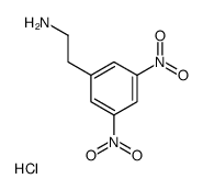 2-(3,5-二硝基苯基)乙胺盐酸盐结构式