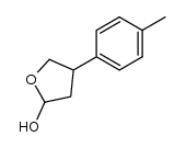 4-(p-tolyl)tetrahydrofuran-2-ol Structure