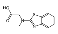Glycine, N-2-benzothiazolyl-N-methyl- (9CI) Structure