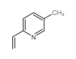 2-乙烯基-5-甲基吡啶结构式