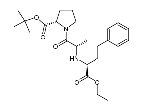 Enalapril tert-Butyl Ester structure