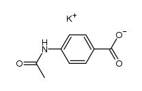 potassium 4-acetamidobenzoate Structure