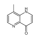 4-Hydroxy-8-methyl-1,5-naphthyridine Structure