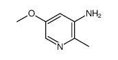 5-methoxy-2-methylpyridin-3-amine Structure