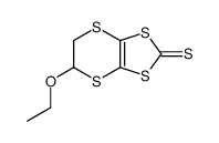 5-ethoxy-5,6-dihydro-[1,3]dithiolo[4,5-b][1,4]dithiine-2-thione结构式