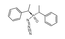 bis((R)-1-phenylethyl)phosphinyl azide结构式