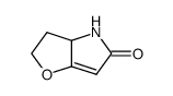 5H-Furo[3,2-b]pyrrol-5-one,2,3,3a,4-tetrahydro-(9CI)结构式