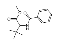 DL-VALINE, N-BENZOYL-3-METHYL- Structure