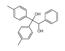 1,1-Bis(4-methylphenyl)-2-phenyl-1,2-ethanediol structure
