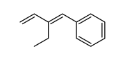 trans-1-phenyl-2-ethyl-1,3-butadiene结构式