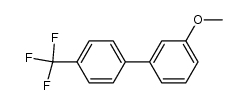 1-methoxy-3-[4-(trifluoromethyl)phenyl]benzene结构式