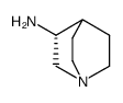 (R)-奎宁环-3-胺结构式