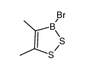 3-bromo-4,5-dimethyl-1,2,3-dithiaborole Structure
