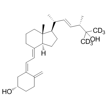 25-羟基维生素 D2-D6结构式