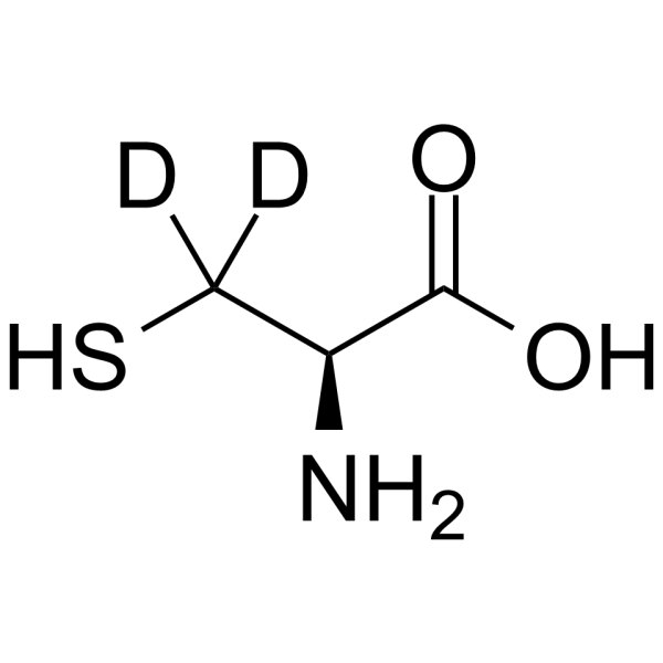 L-Cysteine-d2 Structure