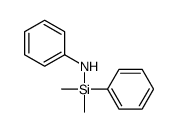 N-[dimethyl(phenyl)silyl]aniline Structure