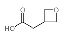 3-Oxetaneacetic acid Structure