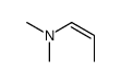 N,N-dimethylprop-1-en-1-amine Structure