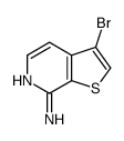 7-Amino-3-bromo-thieno[2,3-c]pyridine Structure