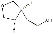 (1R,5S,6S)-3-氧杂二环[3.1.0]己烷-6-基甲醇结构式