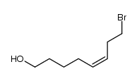 (Z)-8-bromooct-5-en-1-ol Structure
