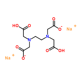 Ethylenediaminetetraacetic acid disodium salt Structure