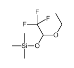 (1-ethoxy-2,2,2-trifluoroethoxy)-trimethylsilane Structure