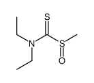 S-甲基-N,N-二乙基二硫代氨基甲酸酯亚砜结构式