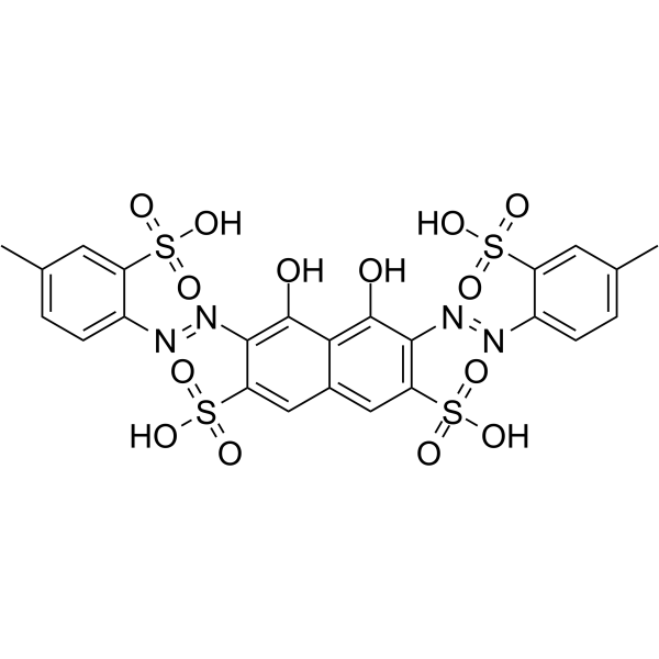 Dimethyl sulfonazo lll Structure
