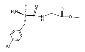 L-tyrosylglycine methyl ester Structure