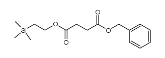 benzyl 2-(trimethylsilyl)ethyl succinate Structure