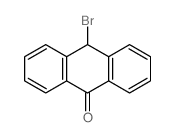 9(10H)-Anthracenone,10-bromo- Structure