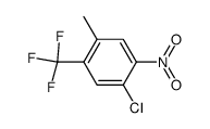 5-Chlor-2-methyl-4-nitro-benzotrifluorid Structure